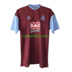 Camisolas de futebol West Ham United 1989-1990 Retro Equipamento Principal Manga Curta